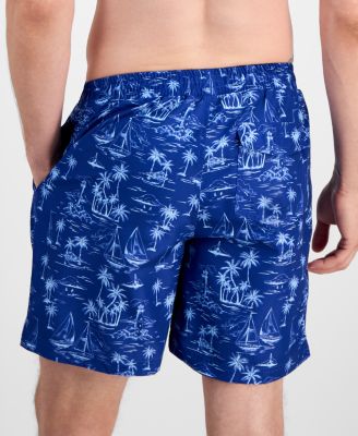 Men's Sail Toile Swim Trunks
