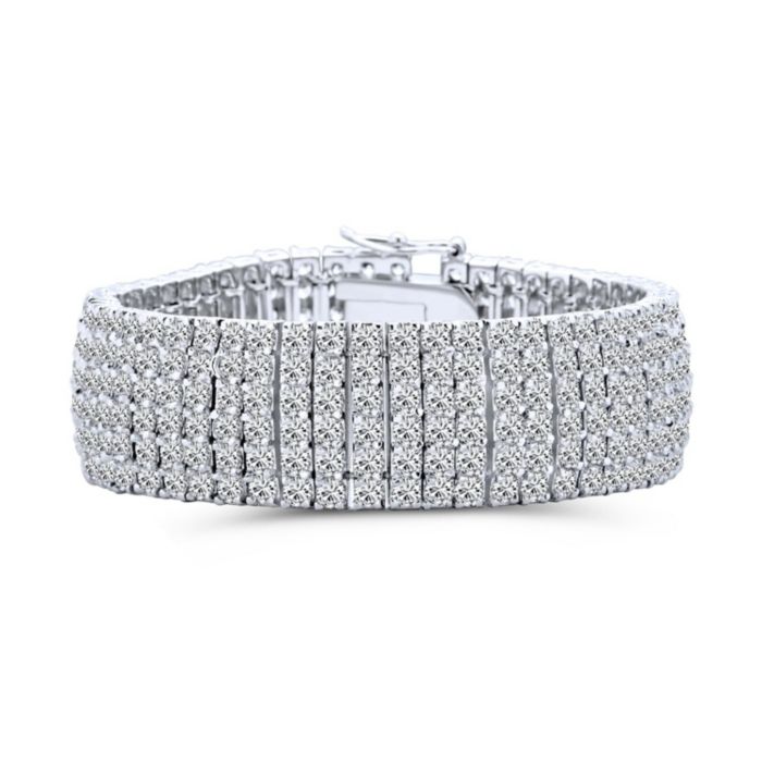 Bling Jewelry Bridal Special Occasion Jewelry Six Row Fashion Statement