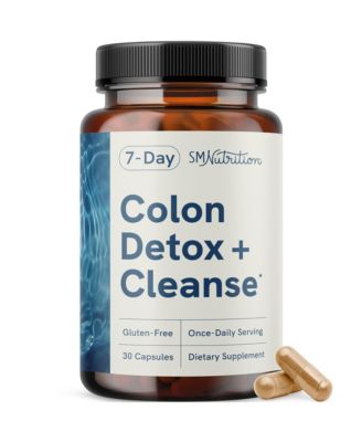 7 Day Colon Cleanse & Detox Capsules, 30ct