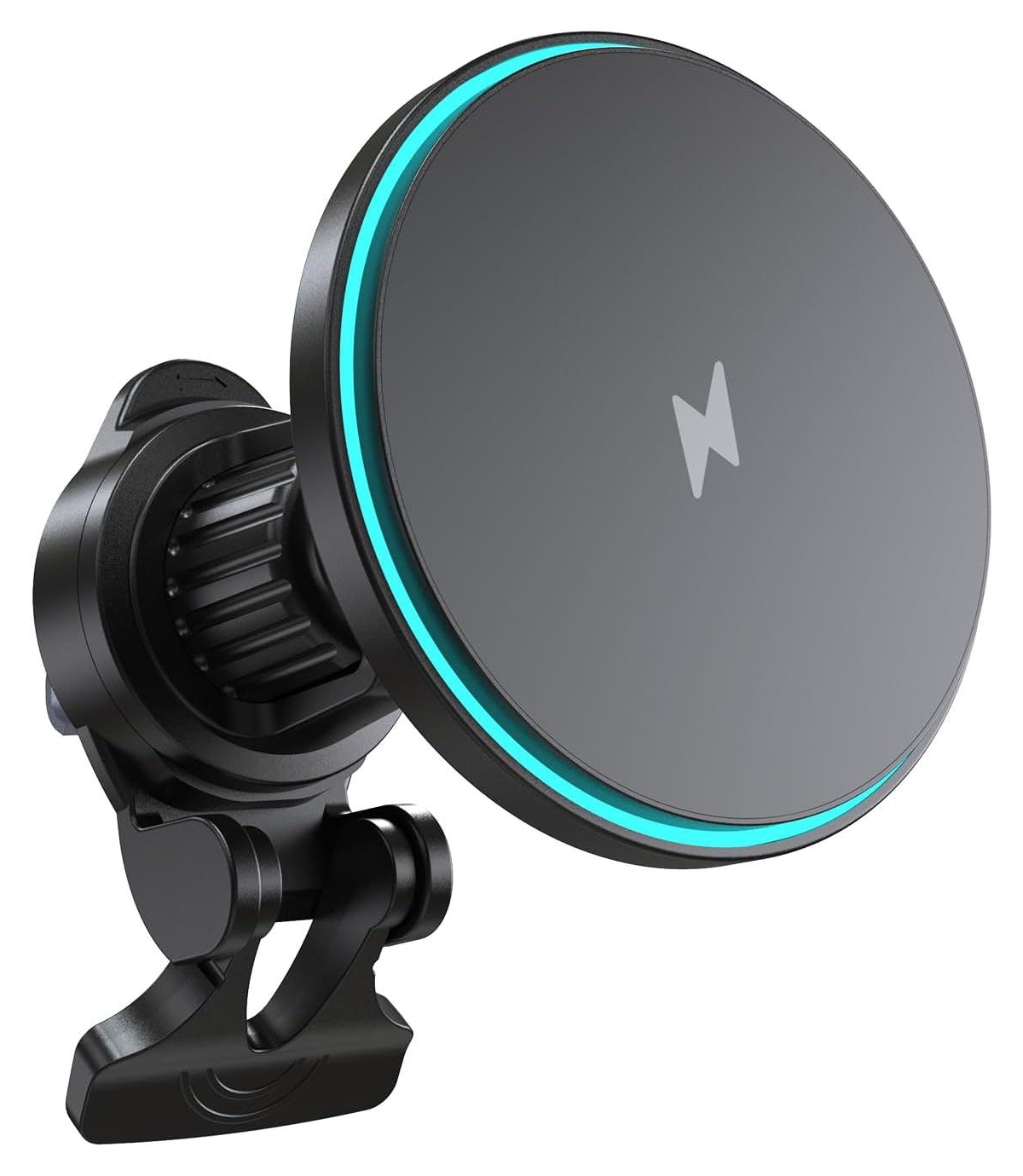 Risokeys Car Charger, Hands-free Car Phone Holder Charger, Wireless Charger Car Mount for Air Vent, Compatible with iPhone 16/15/14