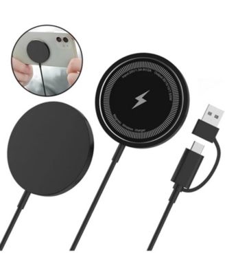 15W Max Fast Wireless Charging Pad, Magsafe Wireless Charger Compatible with iPhone 16/16Pro /16 Pro Max/iPhone 15/15Pro/15 Plus (black)
