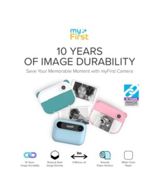 Camera Insta 2 Bundle Set -  Instant Print Camera with Thermal Paper Refills