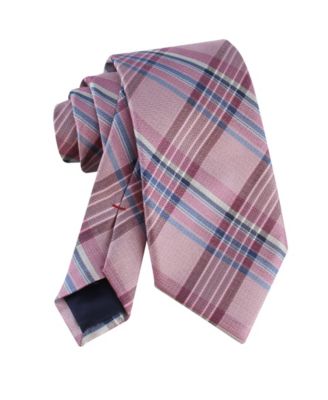 Men's Plaid Pattern Tie