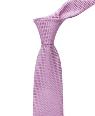 Men's Hans Micro Geometric Motif Pattern Tie