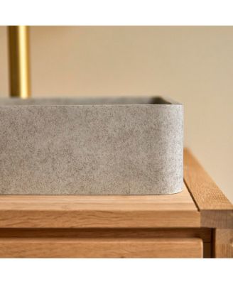 Iris cream terrazzo washbasin