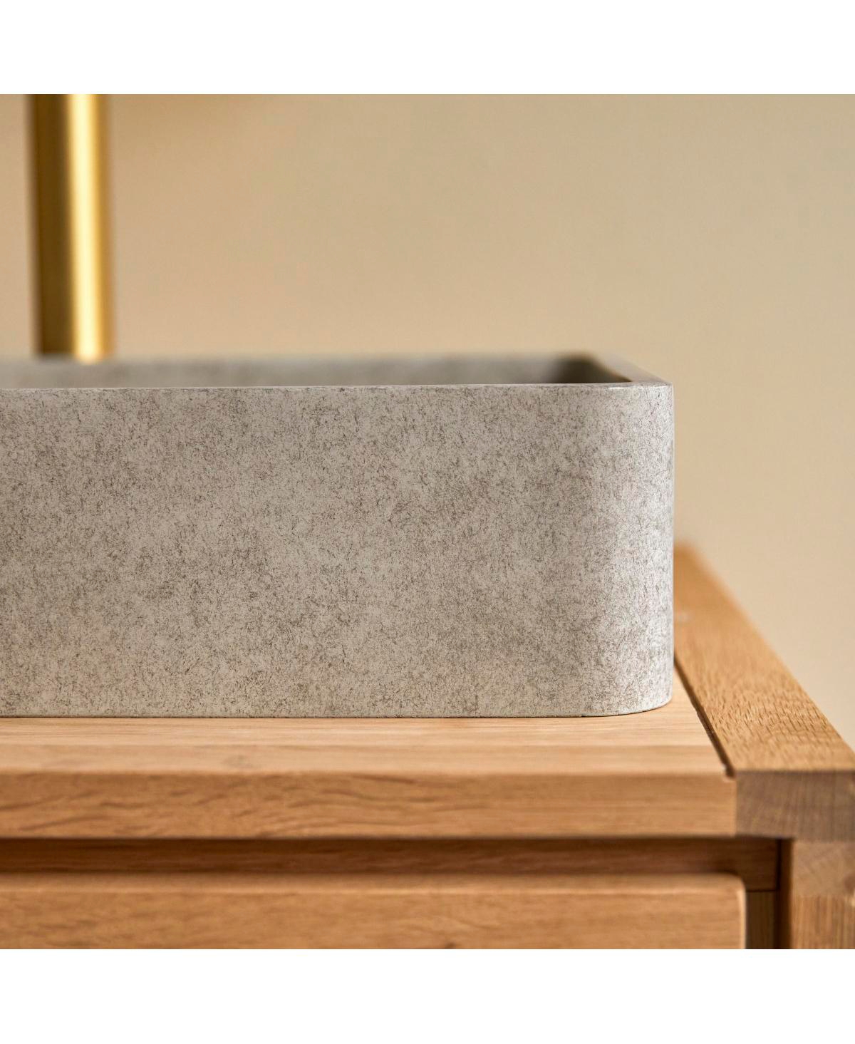 Tikamoon Iris cream terrazzo washbasin