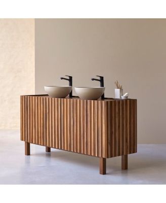 Milo mango wood vanity unit 164 cm