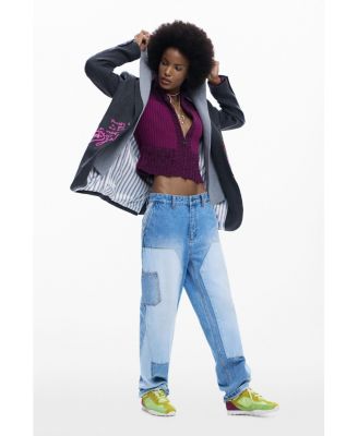 Women's Detachable knit blazer