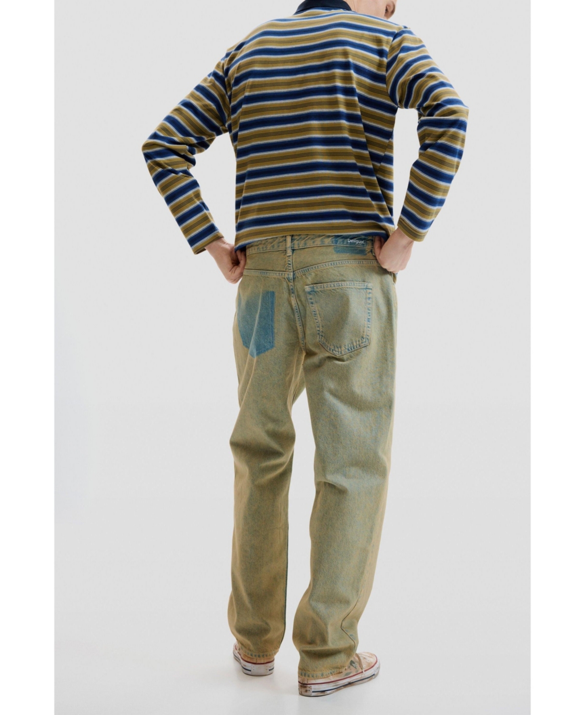 Desigual Men's Dyed denim Jeans