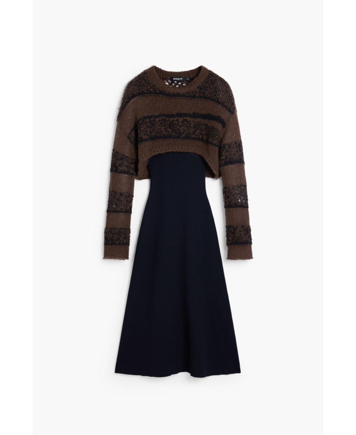 Desigual Women's 2-in-1 knit dress