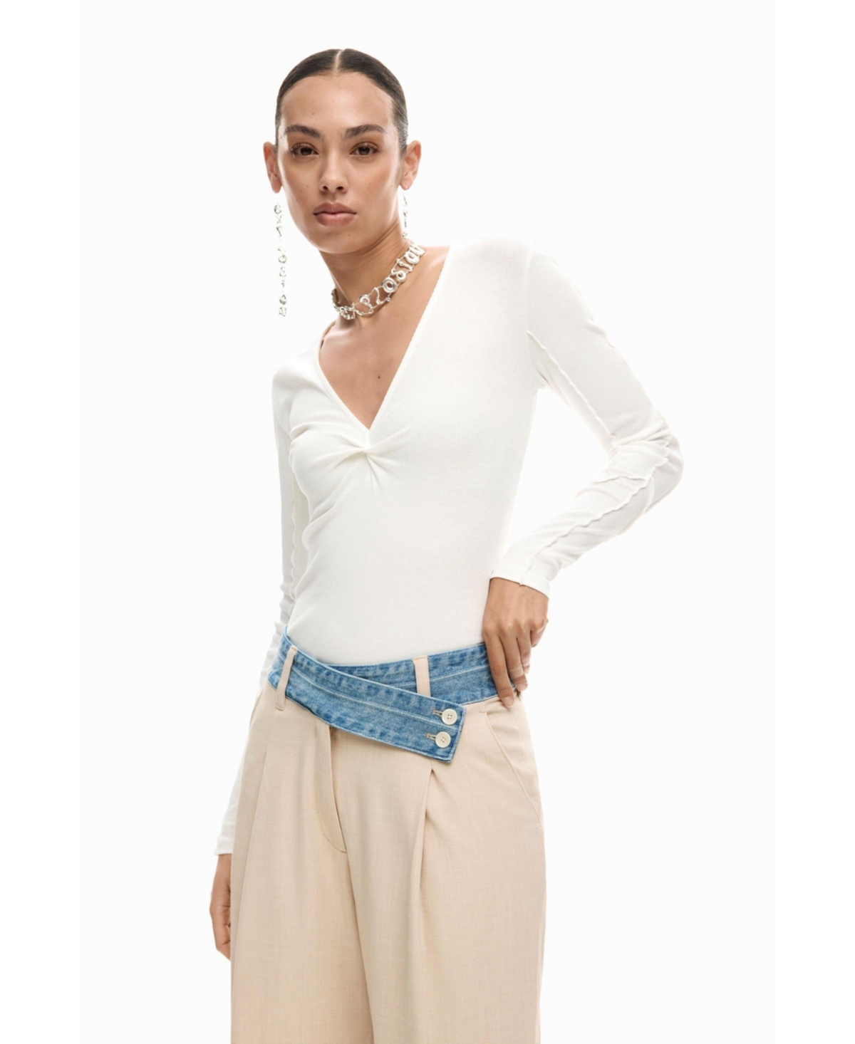 Desigual Women's Hybrid long trousers