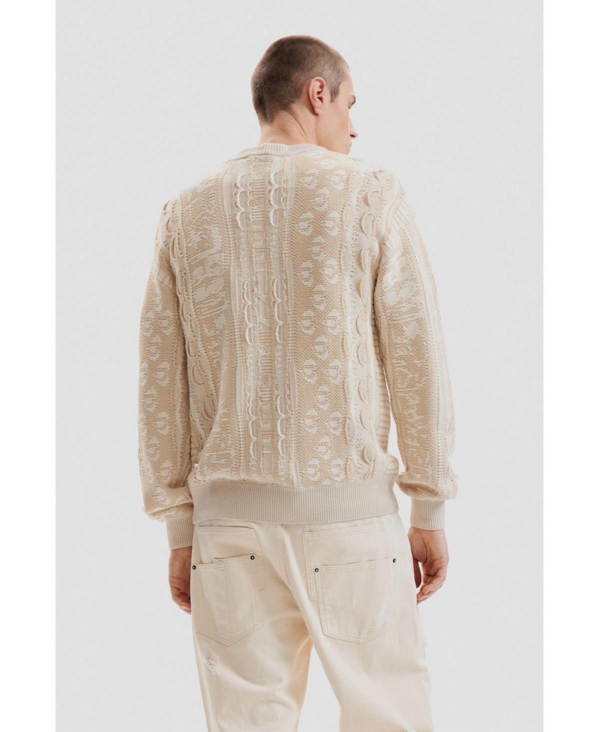 Desigual Men's Vintage Knit Sweater