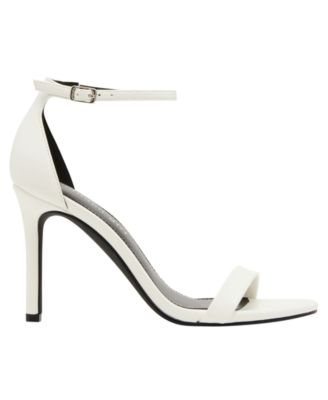 Brazen Two-Piece Stiletto Dress Sandals