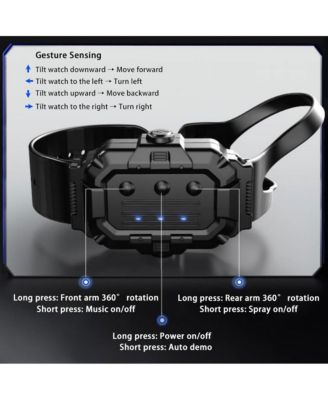 8WD Gesture Control RC Stunt Car with 360° Spins, Drifting, Fog & Light Effects