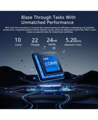 ThinkPad E14 14" Traditional Laptop Intel Core 7 32GB RAM Intel Graphics 1TB SSD Storage Windows 11 Pro 60Hz - Black