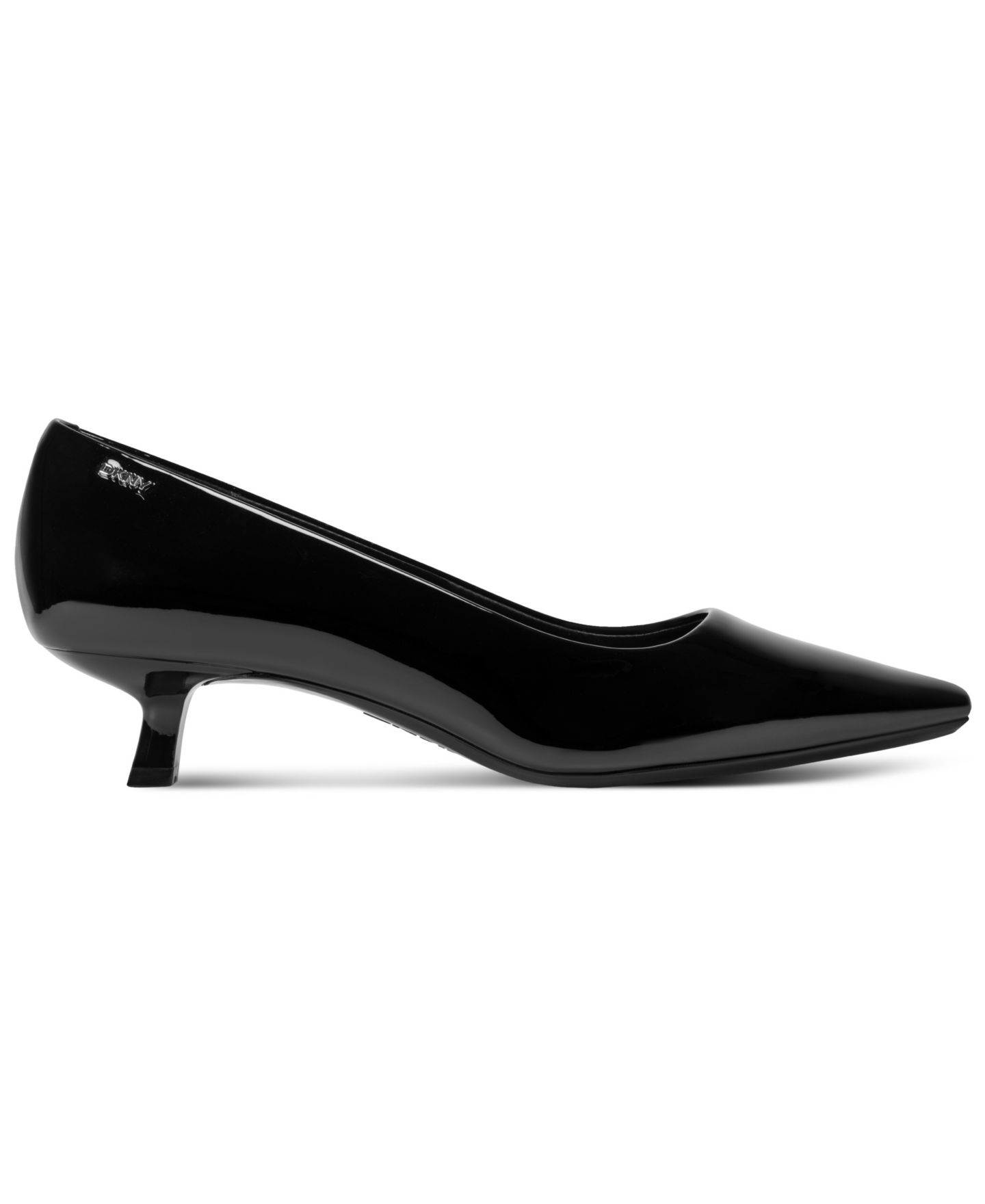 Женские туфли DKNY Noreen Kitten Heel Pumps, цвет: Чёрный — фото 2