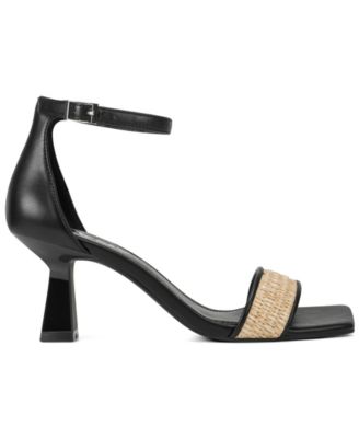 Women's Krazz Raffia Ankle Strap Sandals