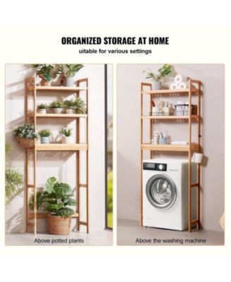 Over-The-Toilet Storage Shelf, 3-Tier Bathroom Space Saver Organizer Rack
