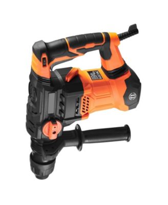 1-1/4" SDS-Plus Rotary Hammer Drill, 13 Amp Corded, Variable Speed, Vibration Control, Safety Clutch, Demolition Tool