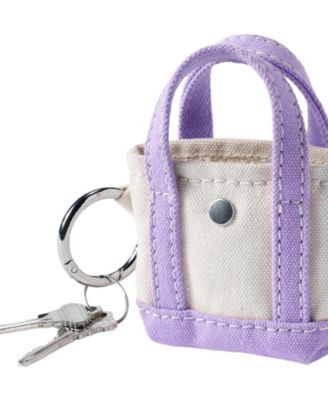 Micro Canvas Tote Charm