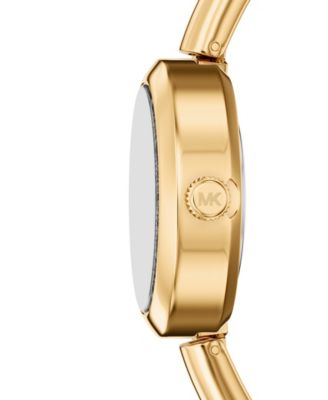Women's Maude Three-Hand Gold-Tone Stainless Steel Watch, 21mm
