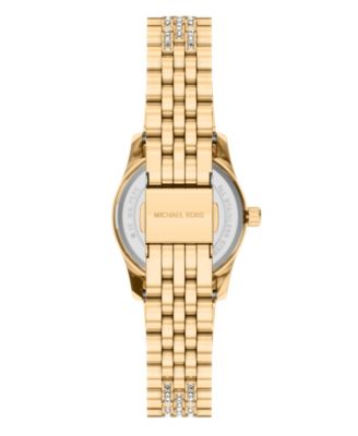 Women's Lexington Three-Hand Gold-Tone Stainless Steel Watch, 26mm