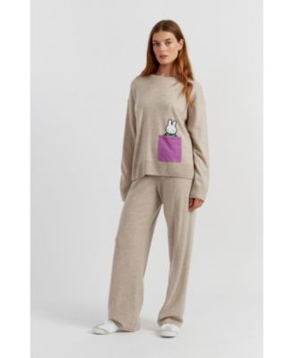 Women's Miffy Peek-Pocket Sweater
