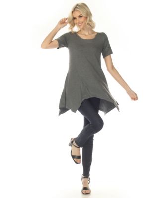 Women’s Short Sleeve Swing Tunic Top