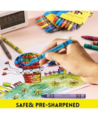 24 Colors Oil Pastels, Soft Oil Pastels, Box of Crayons, Art Supplies for Artists, Beginners, Students, Teachers