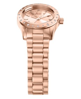 Women's Lexington Three-Hand Rose Gold-Tone Stainless Steel Watch and Jewelry Set, 26mm