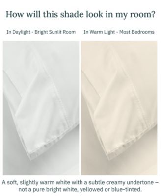 100% Egyptian Cotton Sheets, 4 Pc Queen Size Deep Pocket Bed Sheets Set, Sateen Sheets by California Design Den