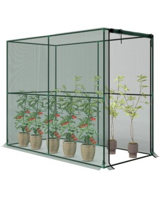 Crop Cage, Large Plant Protection Tent with Zippe Door,