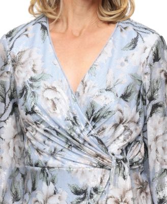 Women's Printed Sequin Blouse