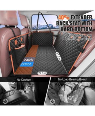 Waterproof Dog Car Seat Cover for Back Seat, 51.2 x 27.6 in, 600D Heavy-Duty Protection for SUV