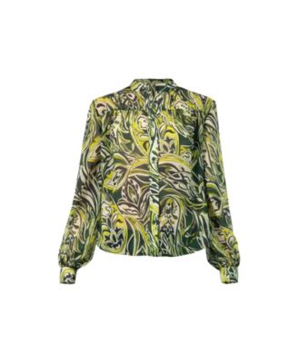 Women's Printed Round Neck Blouse