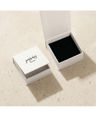 Silver-Tone Huggie Hoop Earrings