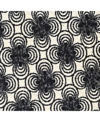 Virtue Glory 100% Cotton Rod Pocket Lined  Window Valance 50" x 16" Black