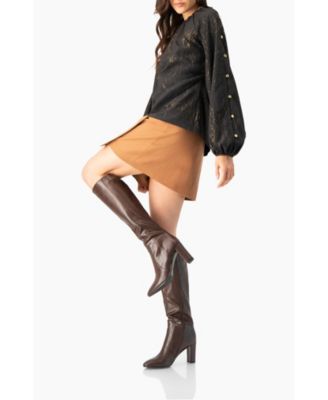 Women's Long Sleeve V-Neck Blouse