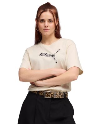 Women's Animal Graphic Crew Neck T-Shirt