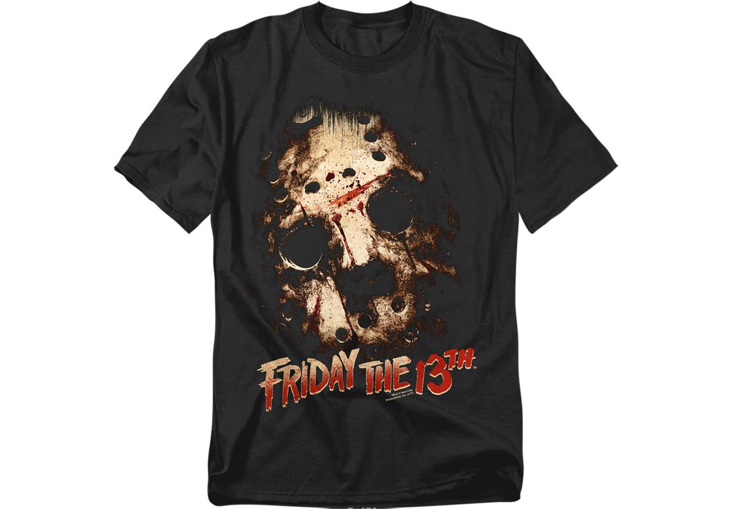 Мужская футболка Friday The 13th Jason Mask, цвет: Чёрный — фото 1