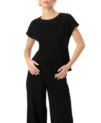 Women's Corduroy Off-Shoulder Top