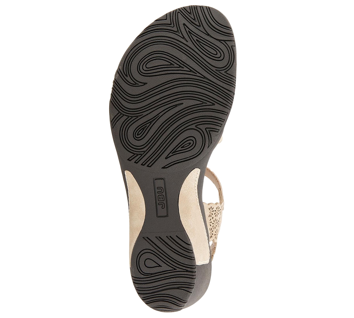 Jbu Women's Gracie Casual Wedge Sandals