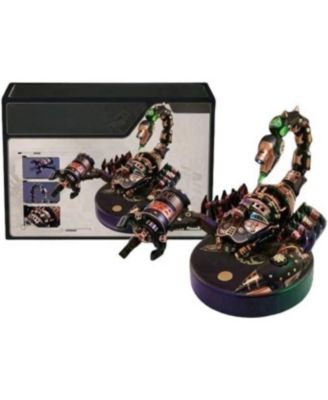 3D Puzzle Emperor Scorpion Beetle DIY Moveable Mechanic Organism Series Steampunk Design Funny Toys for Kids Child Model Kit