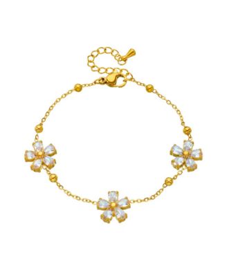 Marisol Crystal Blossom Bracelet