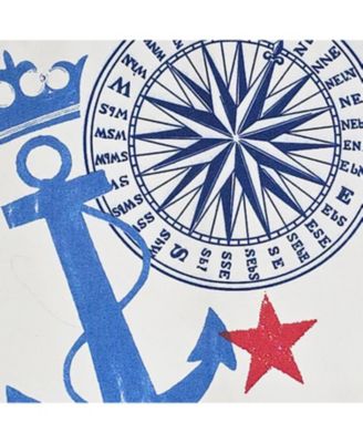 Ralph Lauren Navigator Regal 100% Cotton Rod Pocket Lined  Window Valance 50" x 17" Off White