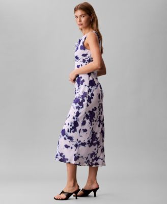 Women's Printed Sleeveless Dress