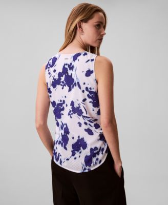 Women's Printed Fill Coupe Scoop Neck Tank Top