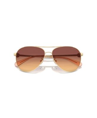 Women's Pilot Sunglasses, C6178 HC7128