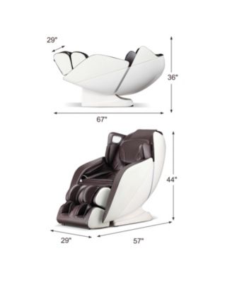 Full Body Massage Chair with Voice Control Heat Foot Roller