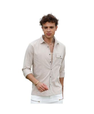 Men's Multitrack-Striped Shirt